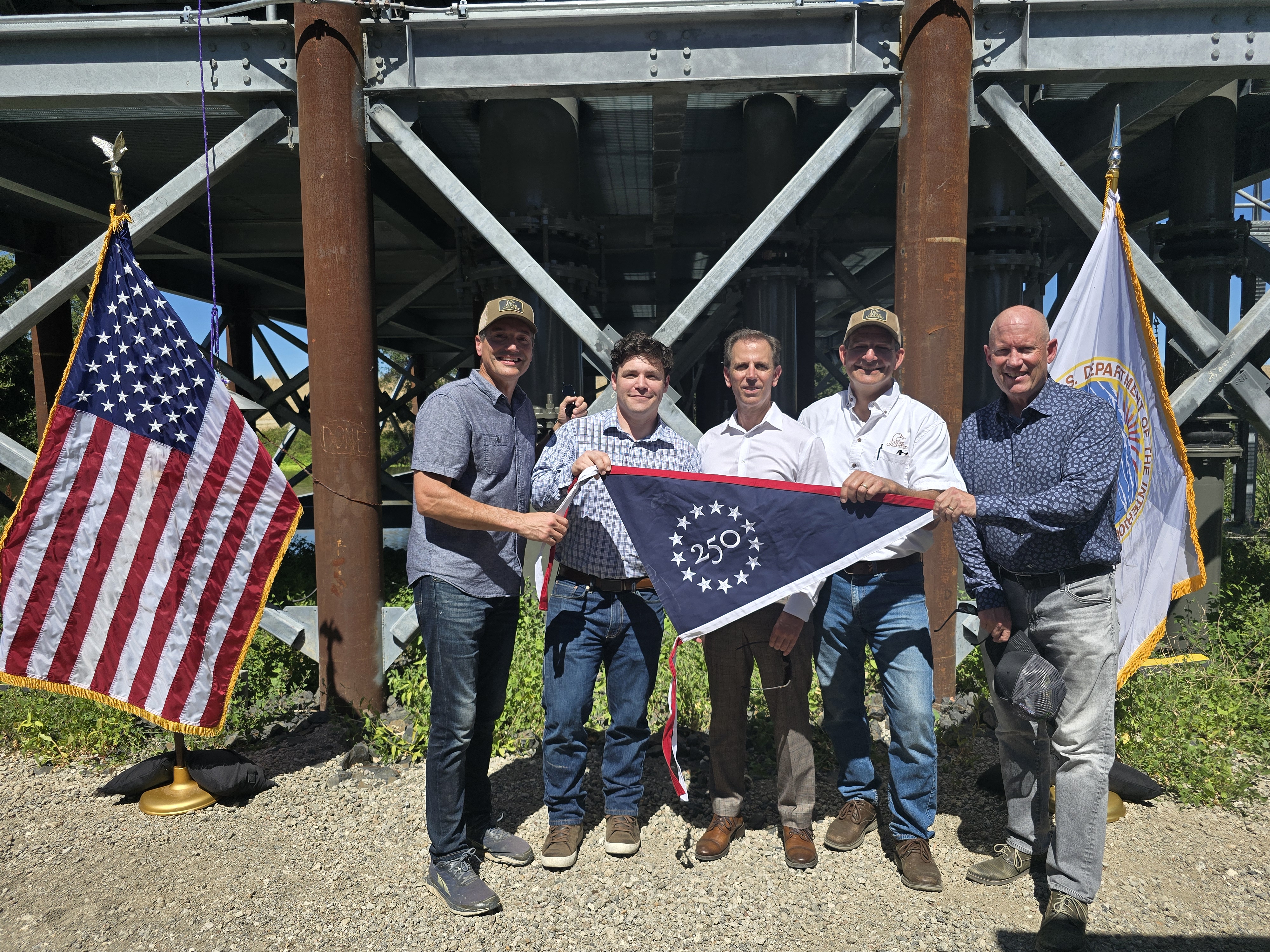 Image for Sutter National Wildlife Refuge Celebrates Completion of Lift Station Project, Supporting Critical Wetland Management